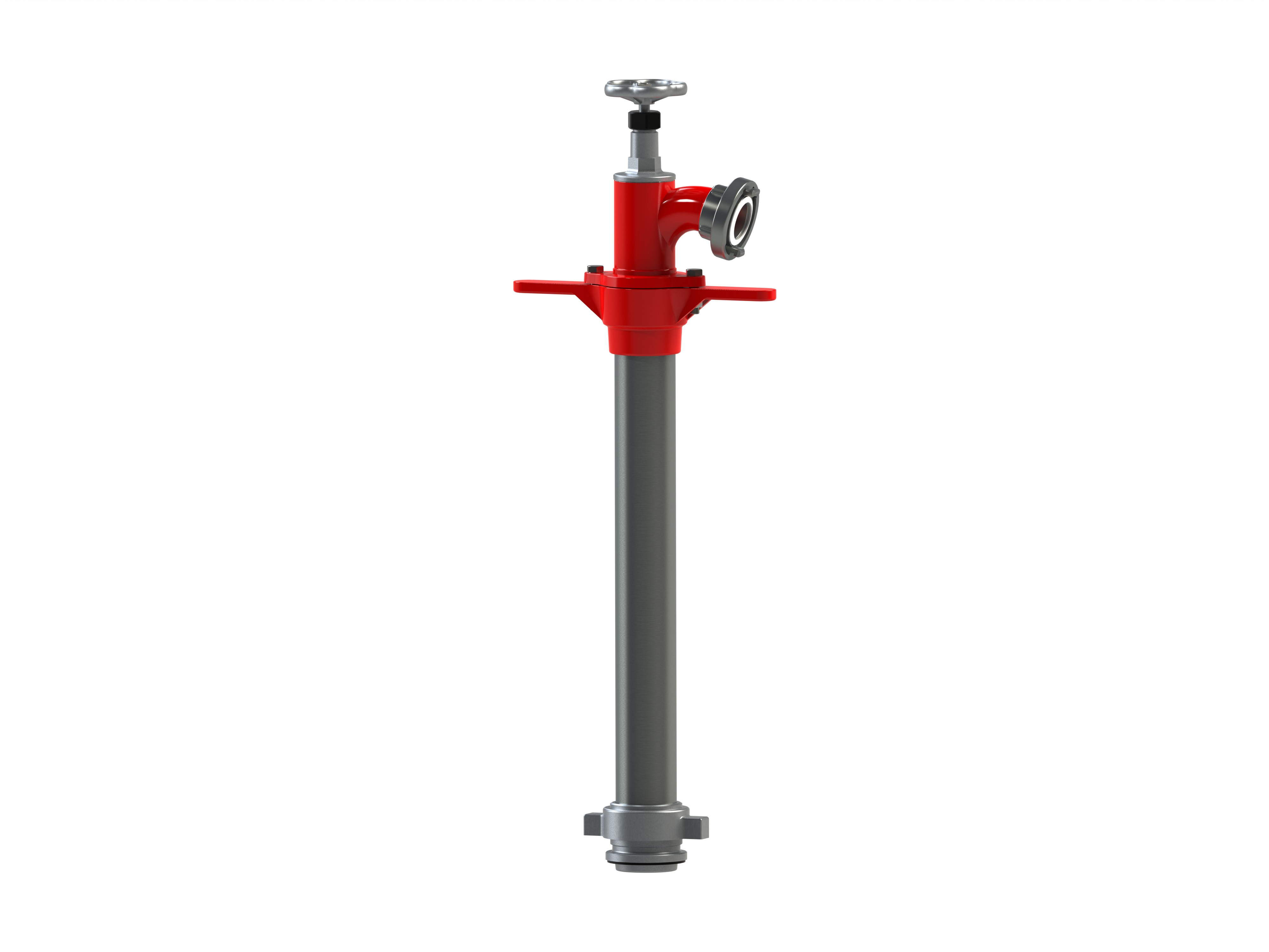 Hydrantenstandrohr 1xC, DN 80, drehbar, 1 x Ventilabsperrung