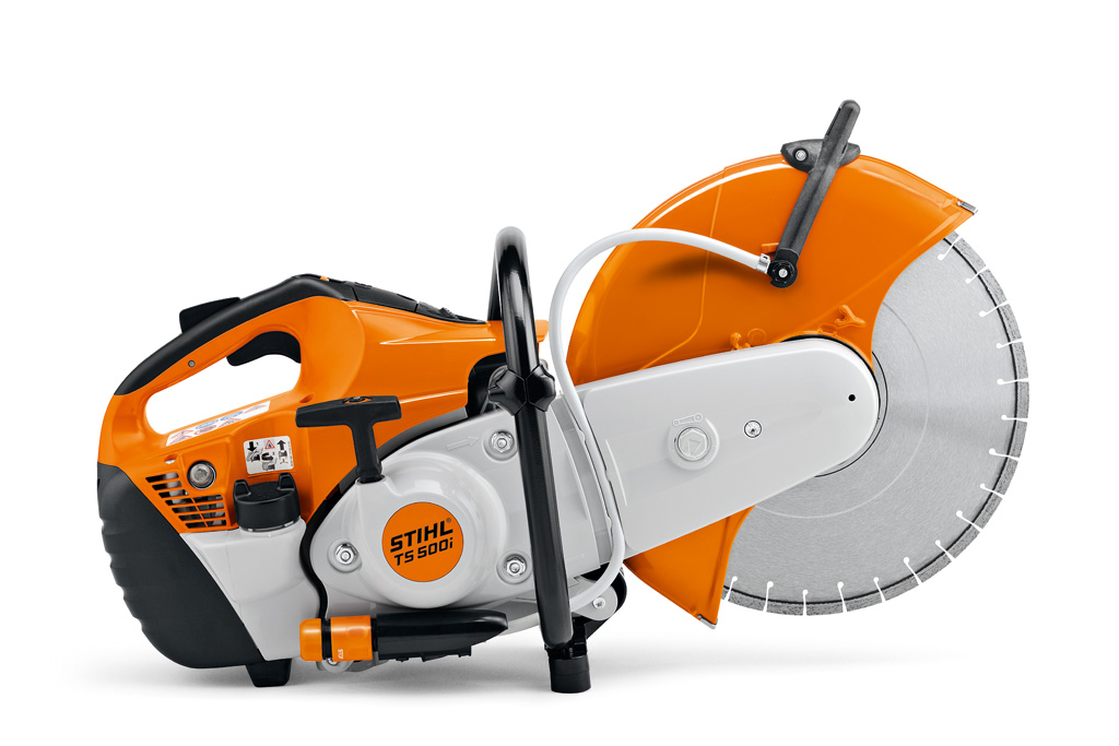 STIHL Trennschleifer TS 500i kpl. mit 350 mm Trennscheibe