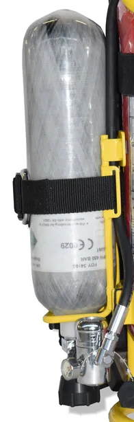 Carbonflasche 6,8 l/300 bar Druckluft - ungefüllt für HD