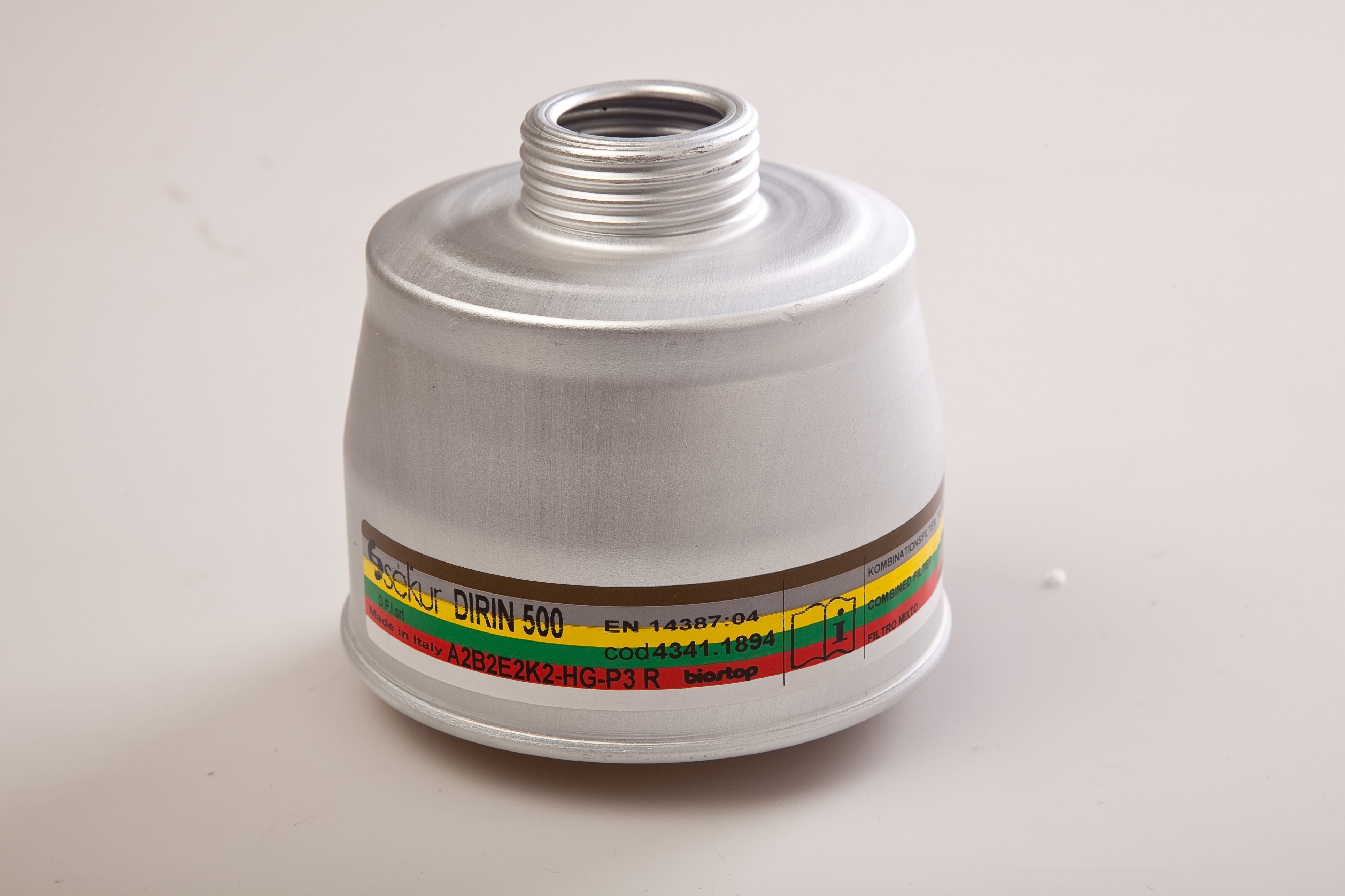 Mehrbereichs-Kombifilter DIRIN 500 A2B2E2K2 Hg-P3R D