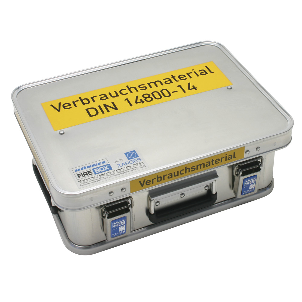 LM-Kasten ZARGES für Verbrauchsmaterial VMK DIN 14880 Gr. 4