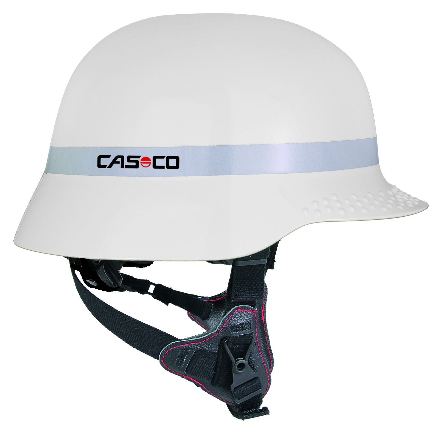 Feuerwehrhelm PF 112 Extreme weiß mit silber Reflex