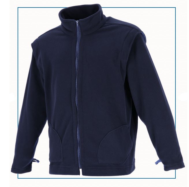 Fleece-Innenjacke mit abtrennbaren Ärmeln für DJF-Überjacke