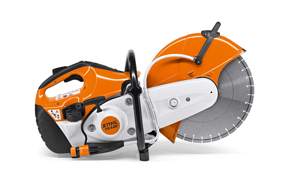 STIHL-Trennschleifer TS 420 kpl. mit 350 mm Trennscheibe