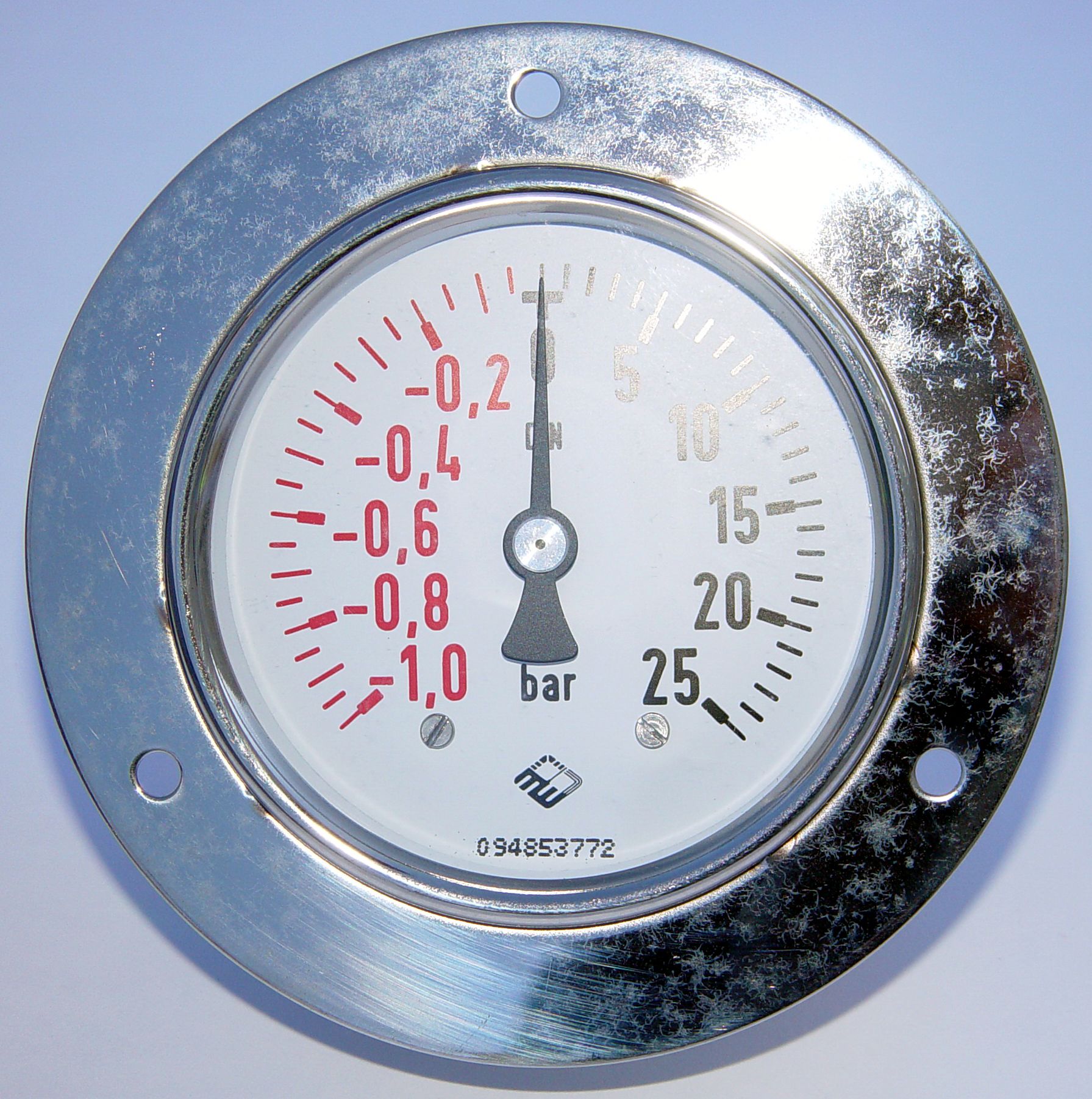 Druckmessgerät (Mano-Vakuummeter) -1...25 bar