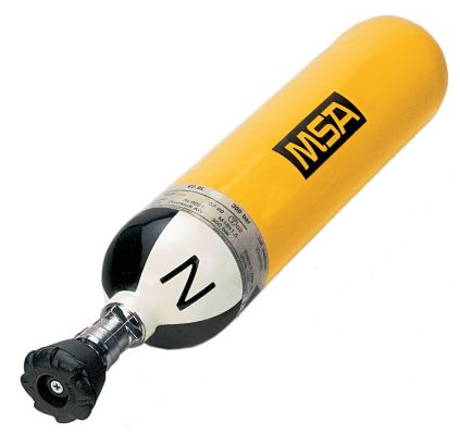MSA Druckluft-Compositeflasche 2 Liter 300 bar, gefüllt