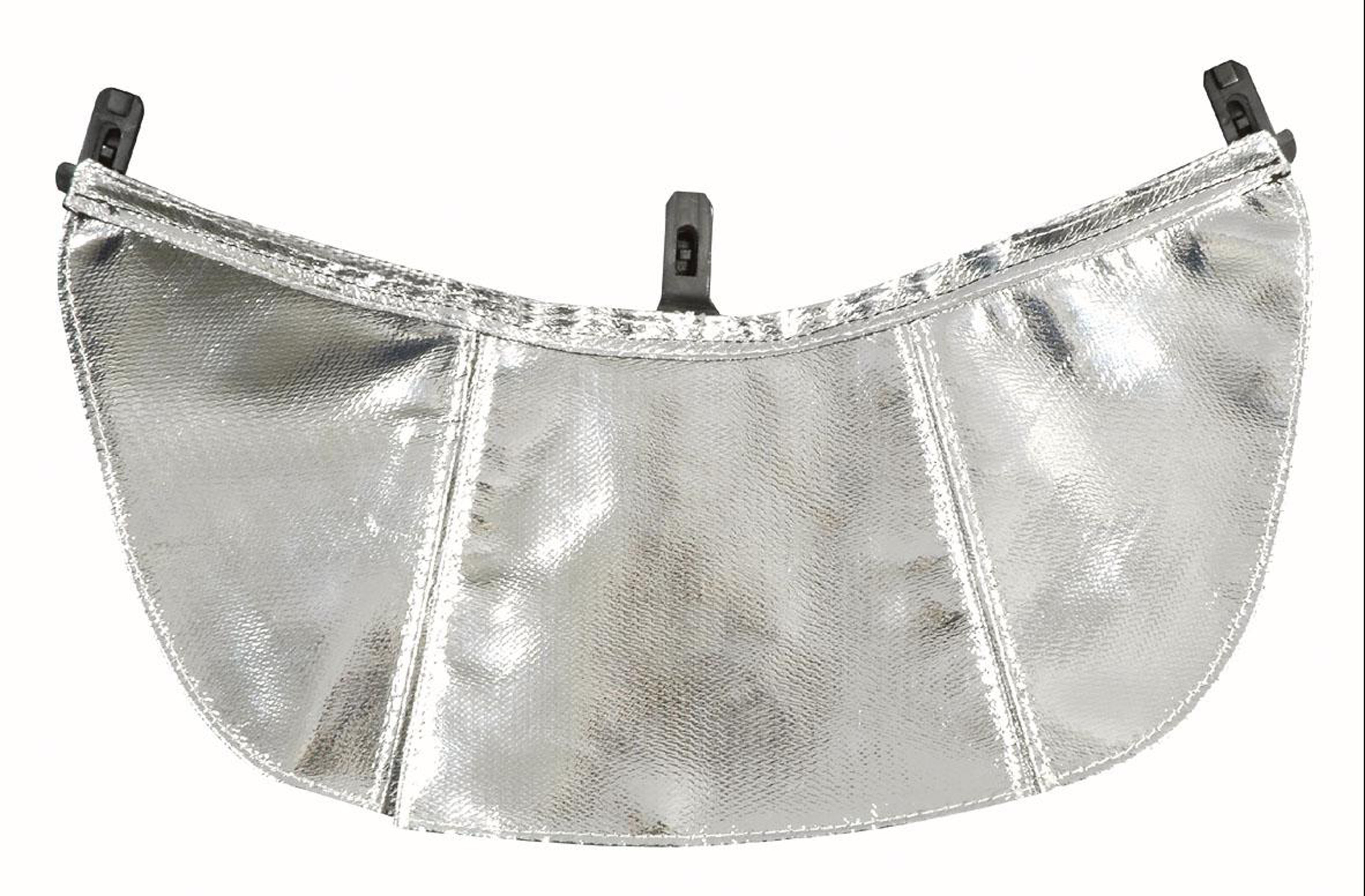 Ersatz-Nackenschutz aluminisiert für F1 SF Helm GALLET/MSA