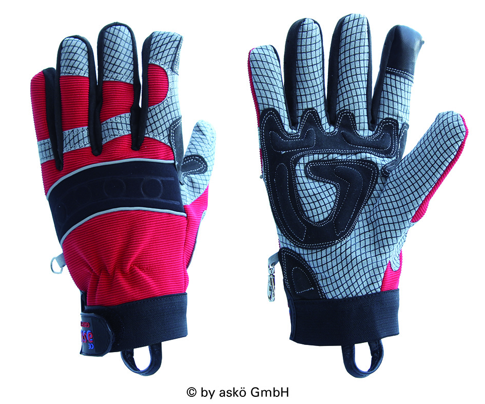 Askö THL-Handschuh GRIP ULTRA, rot