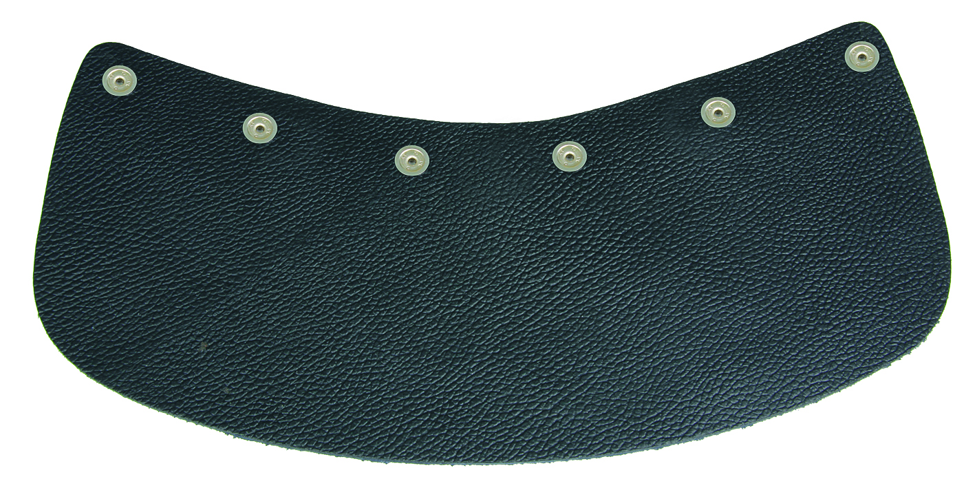 450110-Nackenleder_PF112_6Pt Nackenschutz aus Leder für Helm PF 112 CASCO 6-Punkt