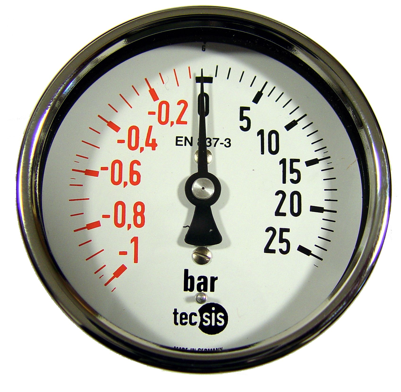 Druckmessgerät (Mano-Vakuummeter) -1...25 bar