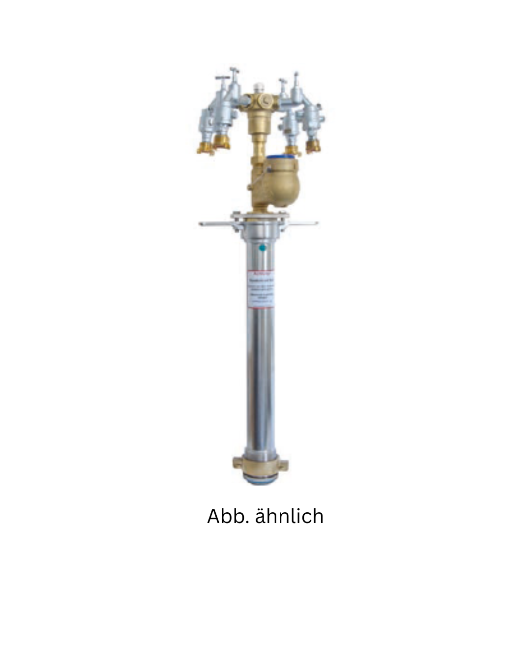 Trinkwasserstandrohr DN 80 mit Zähler, Systemtrenner BA und Klauenkupplung Trinkwasserstandrohr DN 80 mit Zähler, Systemtrenner BA und Klauenkupplung