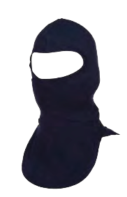 Kopfschutzhaube Kermel/Viskose, 3-lagig, schwarzblau
