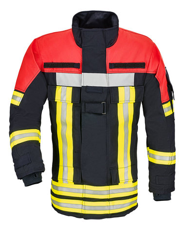 WATEX THL Einsatzjacke, schwarzblau/rot