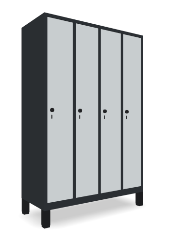 Garderobenschrank S 3000 Evolo