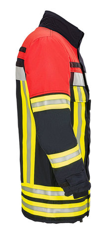 WATEX THL Einsatzjacke, schwarzblau/rot