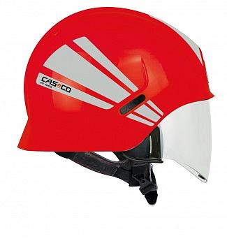 Feuerwehrhelm PF 1000 R  rot mit silber Reflex nach EN 443:2008  Typ A