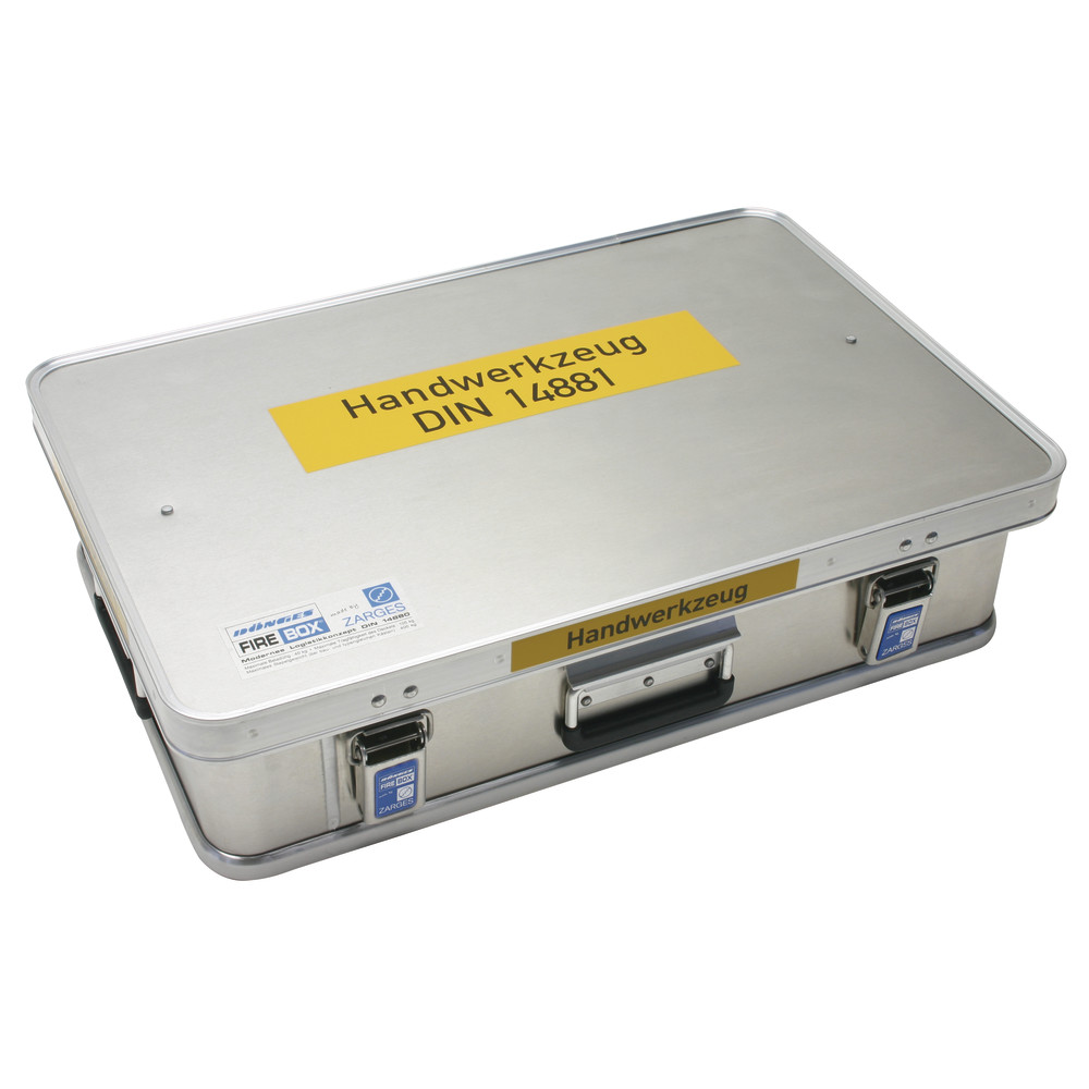 LM-Kasten ZARGES für Handwerkzeug FWKa DIN 14880 Gr. 3 mit D
