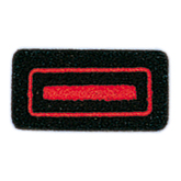 Bayern Dienstgradabzeichen Feuerwehrmann/-frau handgestickt