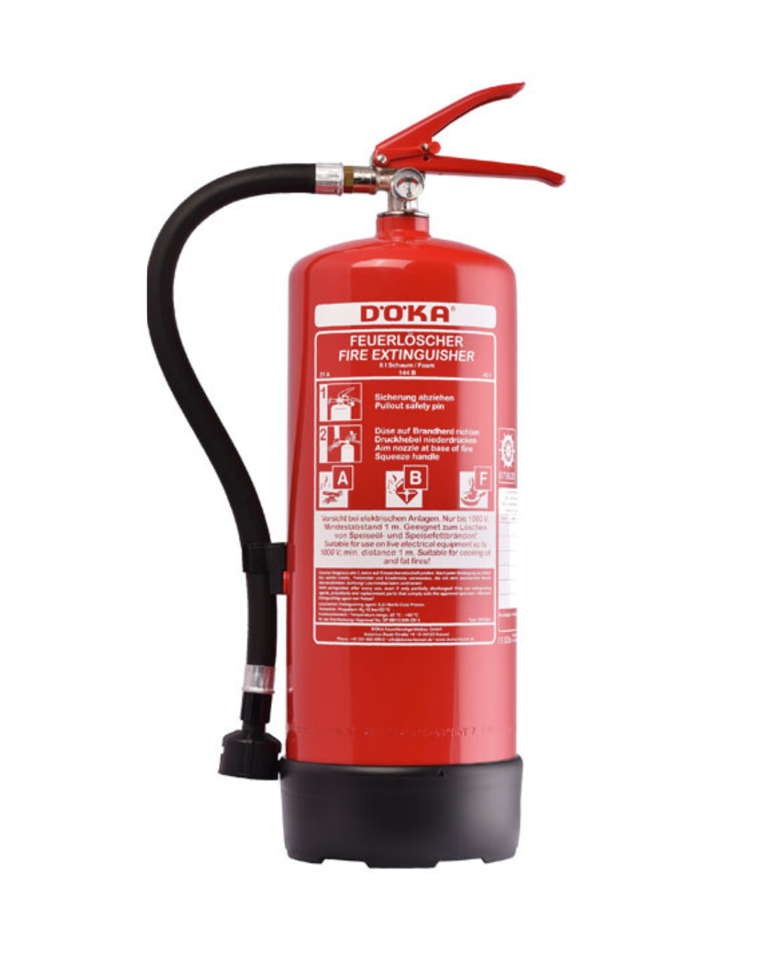 Fettbrandfeuerlöscher SN 6 Bio+ DÖKA
