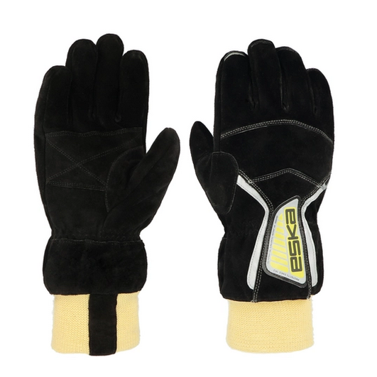 Feuerwehr-Handschuh ESKA MARS-E 5F mit Strickbund, schwarz