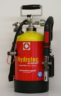 Sonderlöschgerät HYDROTEC Typ B 5 / L 5 Liter Inhalt