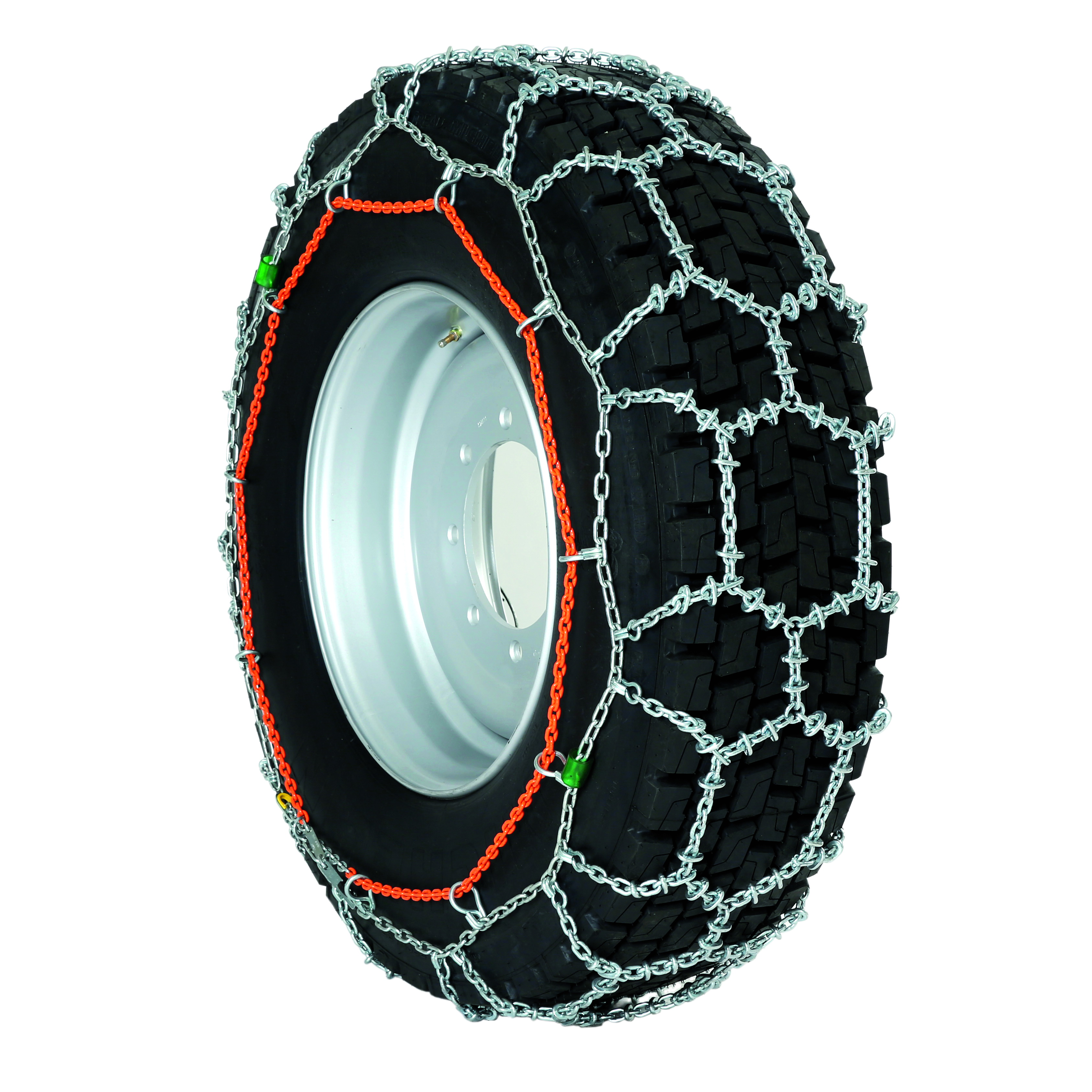 Schneeketten/Paar für Reifengröße 12,00 R 20, RUD-matic Maxi