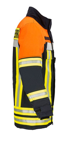 WATEX THL Einsatzjacke, schwarzblau/orange