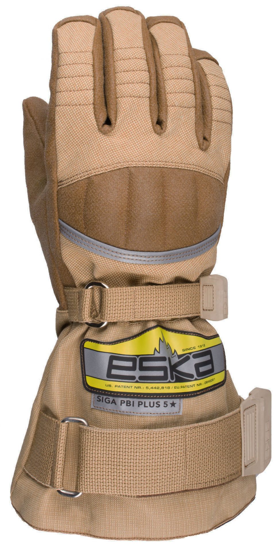 Feuerwehr-Schutzhandschuhe SIGA PBI 5-Star mit Stulpe