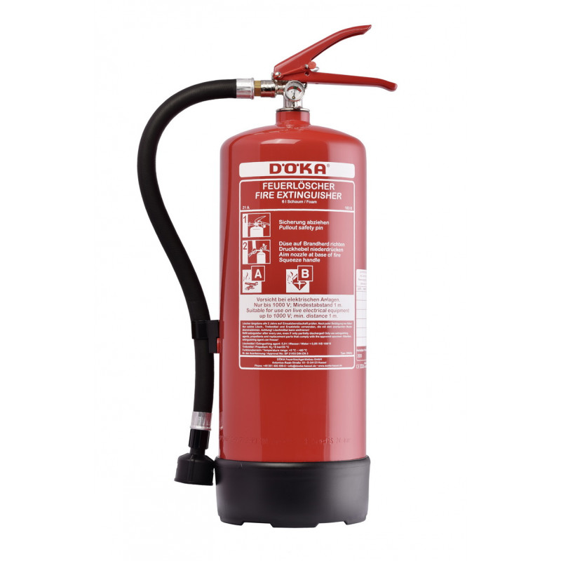 Schaumfeuerlöscher Dauerdruck DÖKA SN9 ECO, 9 LE