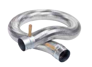 Abgasschlauch DIN 14572 2.500x85 mm für Feuerwehrfahrzeuge