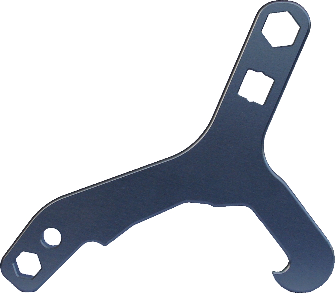 205612-K-Schl-BC-065_weiss Mini-Kupplungsschlüssel UNISEK® ABCD