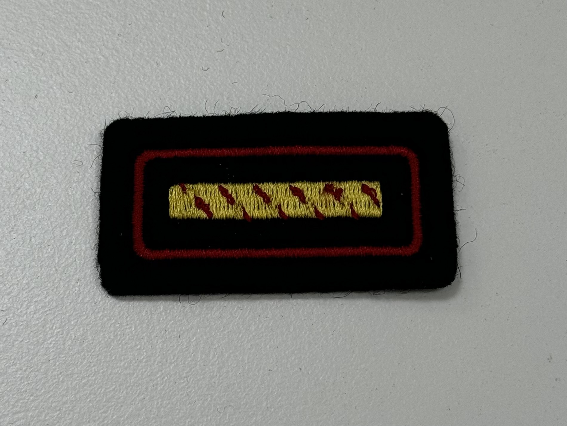Abzeichen Stellv. Kommandant (Bayern), maschinengestickt