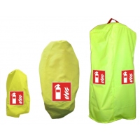 Textil-Schutzhauben gelb, für Feuerlöscher  50 Kg Geräte