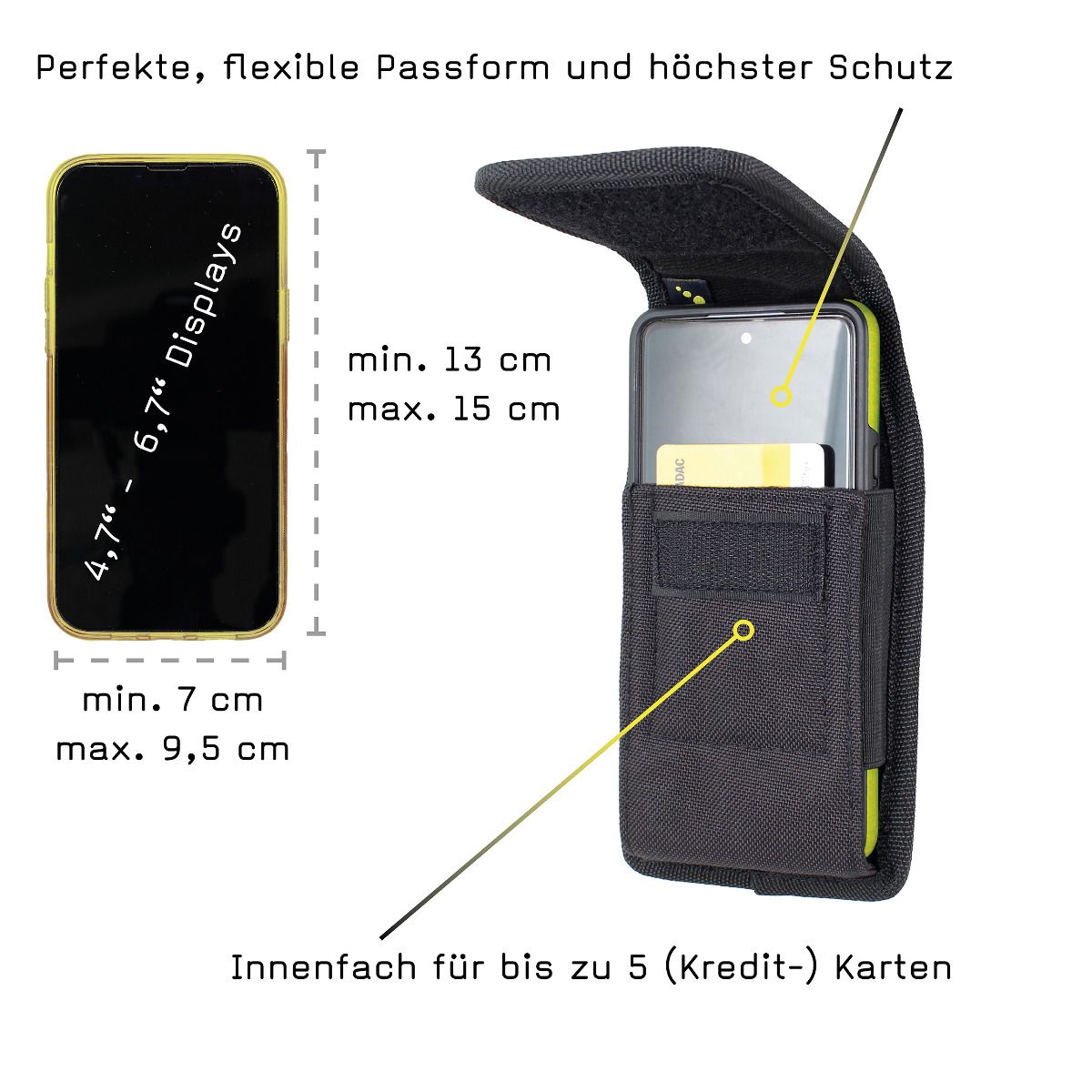 TEE-UU SMARTY PRO Smartphone-Holster