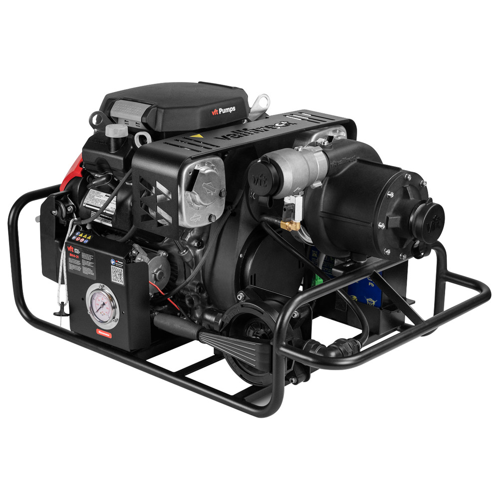 Vallfirest Tragkraftspritze Black Hawk BH 4-21, mit Ansaugpumpe und C-Storz