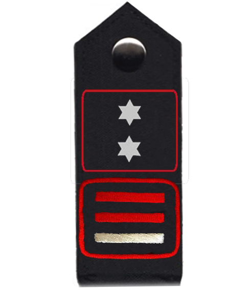 Schulterklappe Bayern Vereinsvorsitzende/-r und Löschmeister/-in