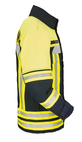 WATEX THL Einsatzjacke schwarzblau/leuchtgelb links