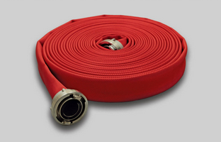 Feuerlöschschlauch FIRE PU, C-52, rot, 5 Meter