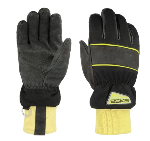 Feuerwehr-Handschuh ESKA JUPITER-E 5F mit Strickbund, schwarz
