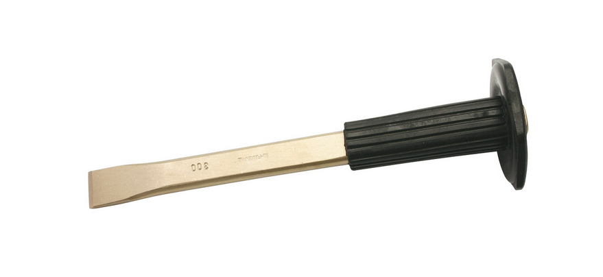 Flachmeißel funkenfrei 310 mm lang aus Kupfer-Beryllium