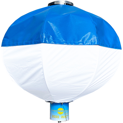 Leuchtballon POWERMOON LEDMOON 2000, ohne Netzteil