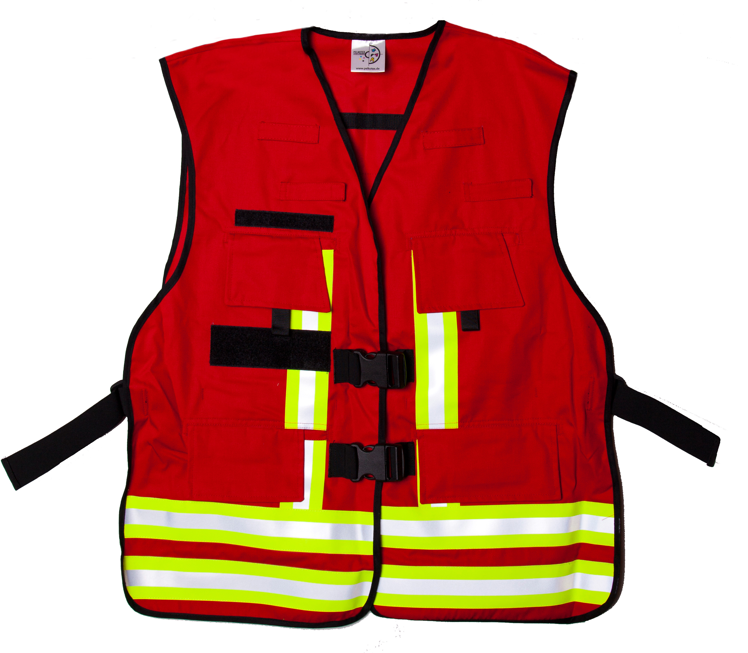 Funktionsweste-Kennzeichnungsweste CHIEF, Farbe rot