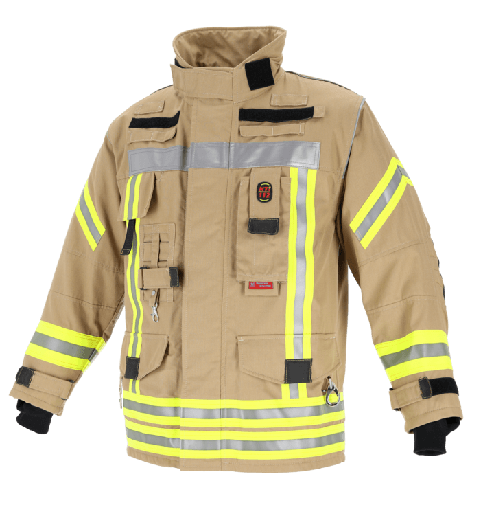 NOVOTEX Feuerwehr-Überjacke NTI goldfarben EN 469
