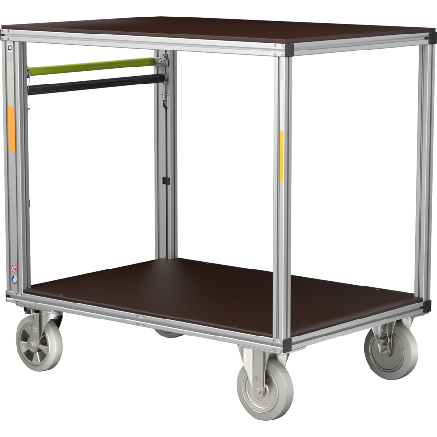 MUNK Universal Rollcontainer mit 2 Plattformen, hoch