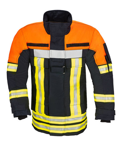 WATEX THL Einsatzjacke, schwarzblau/orange