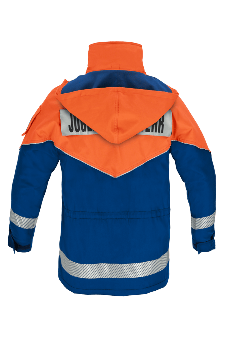NOVOTEX Jugendfeuerwehr-Parka segmentiert mit Innenweste
