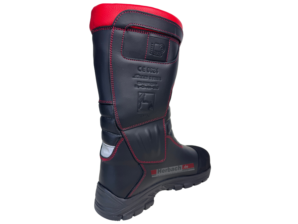 JOLLY-Feuerwehrstiefel RED FIRE 9316/A hinten
