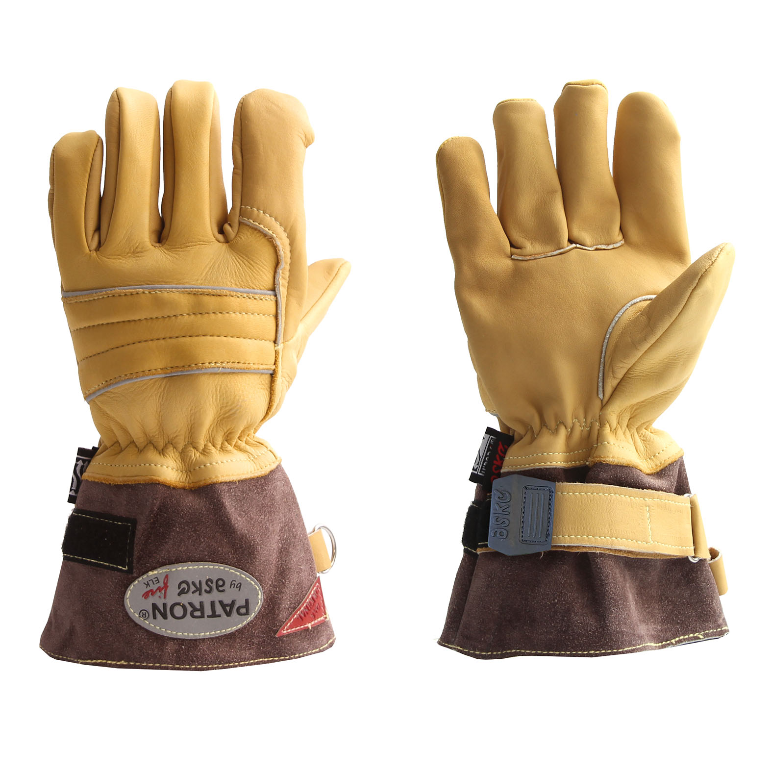 ASKÖ Feuerwehrhandschuh PATRON FIRE Elk, kurze Stulpe