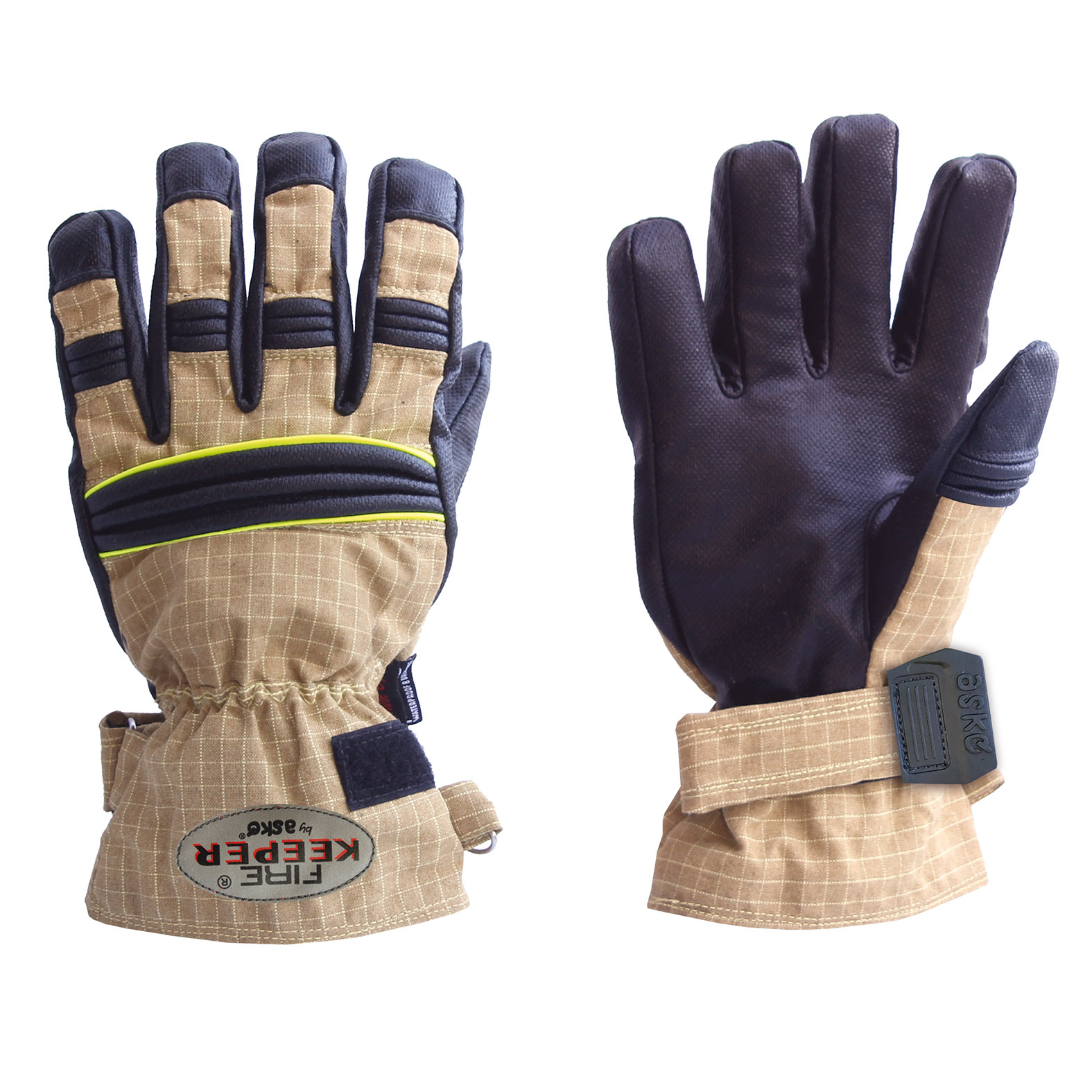 ASKÖ Feuerwehrhandschuh FIRE KEEPER Pbi Matrix, kurze Stulpe