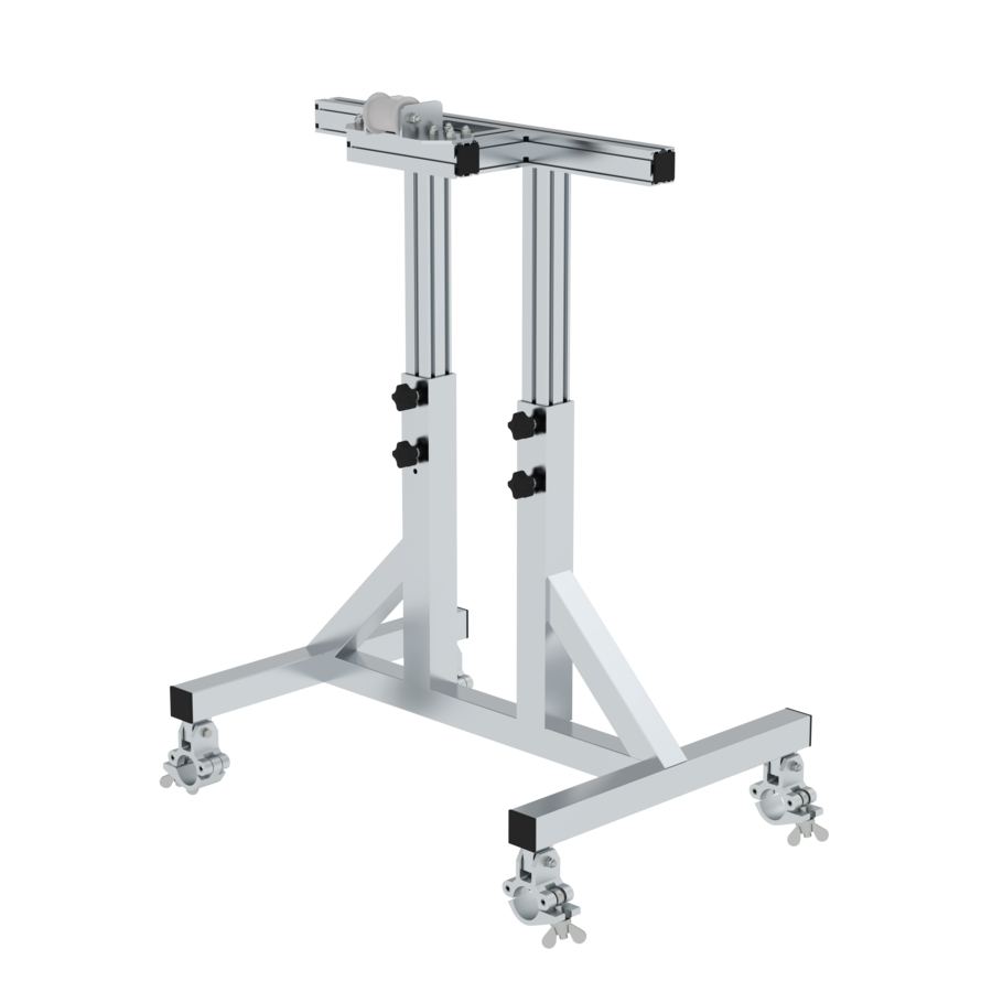 Auflagebock fahrbar für Leiterprüfstand